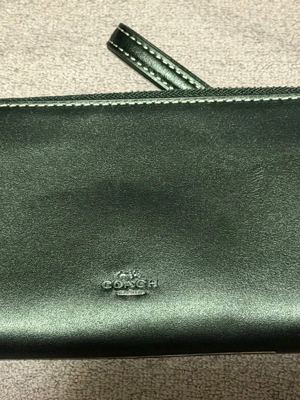 COACH DISNEY Mickey Mouse Black & White Leather Wallet - Picture 2 of 3